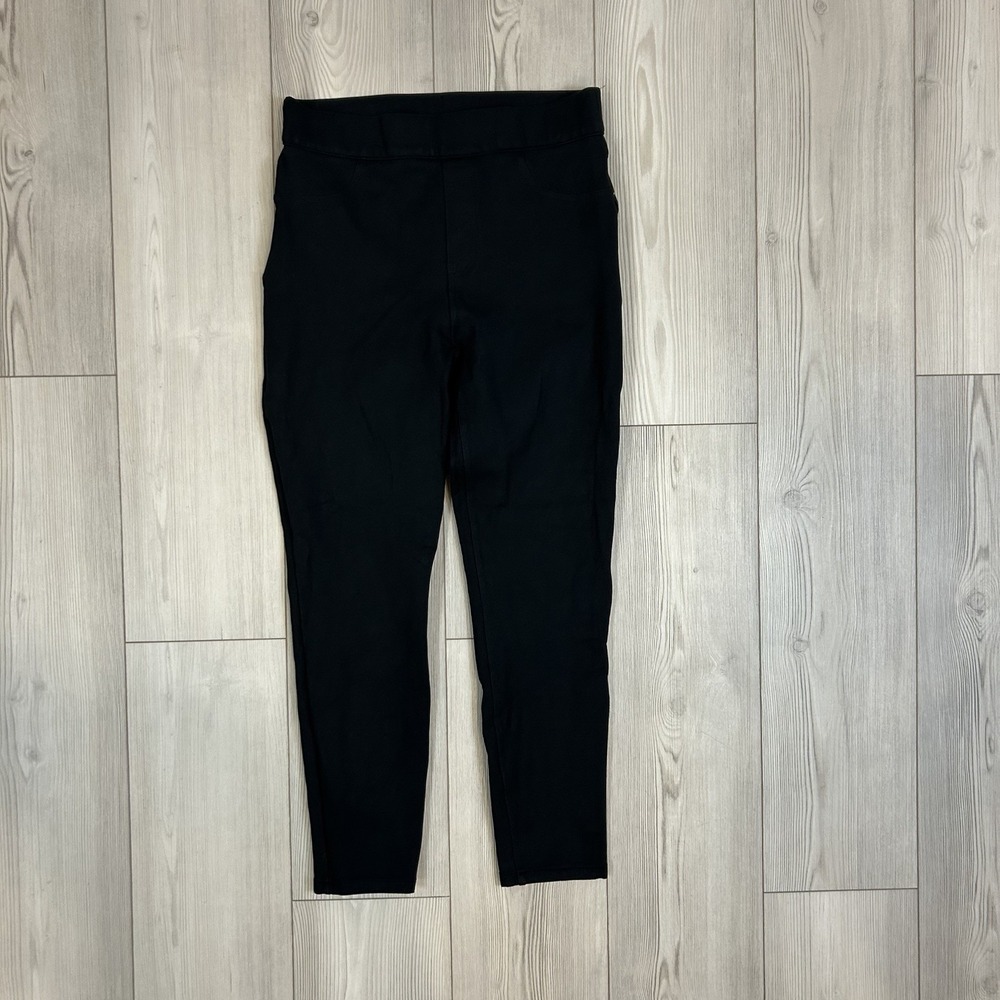 Spanx Large The Perfect Black Pant Ankle 4-Pocket 20202 Pull-On Stretchy